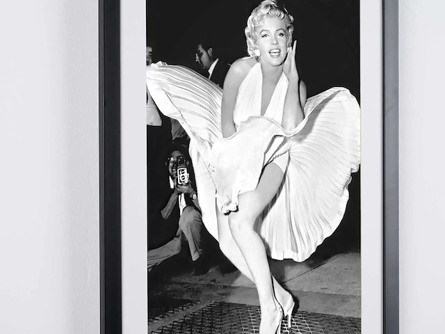 The seven year itch 1955 - marilyn monroe 1952 - - 70x50 cm - gelimiteerde oplage 30 stuks - afbeelding 4 van  6