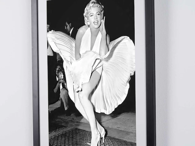The seven year itch 1955 - marilyn monroe 1952 - - 70x50 cm - gelimiteerde oplage 30 stuks - afbeelding 5 van  6