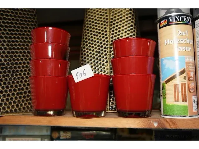 Theelichthouders in glas - afbeelding 1 van  1