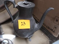 Theepot gestempeld sheffield - afbeelding 1 van  2