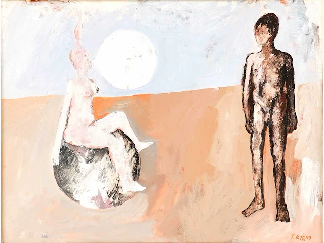 Theo boons - acryl op board - afbeelding 1 van  3