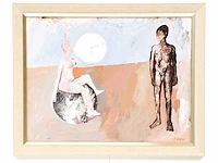 Theo boons - acryl op board - afbeelding 2 van  3