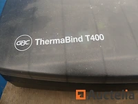 Thermabind t400 gbc bindmiddel - afbeelding 3 van  6