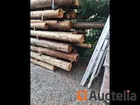 Thermisch behandelde sparrenhouten palen - afbeelding 6 van  6