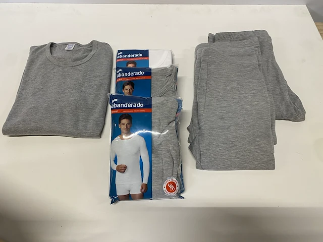 Thermisch ondergoed "abanderado" t-shirt / broek - 15st - afbeelding 1 van  6
