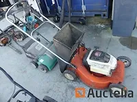 Thermische grasmaaier kubota w52itc, einhell nvk1401 elektrische verticuteermachine - afbeelding 3 van  8