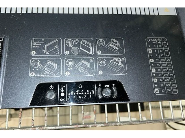 Thermische inbindmachine fellowes - afbeelding 3 van  5