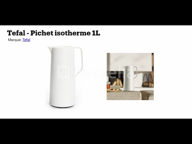 Thermo 1l wit tefal - afbeelding 1 van  2