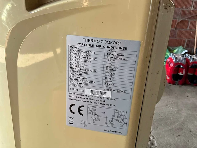 Thermo comfort tc38/7 airconditioning - afbeelding 4 van  4