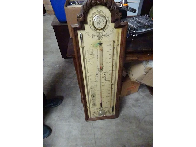 Thermometer barometer - afbeelding 1 van  3