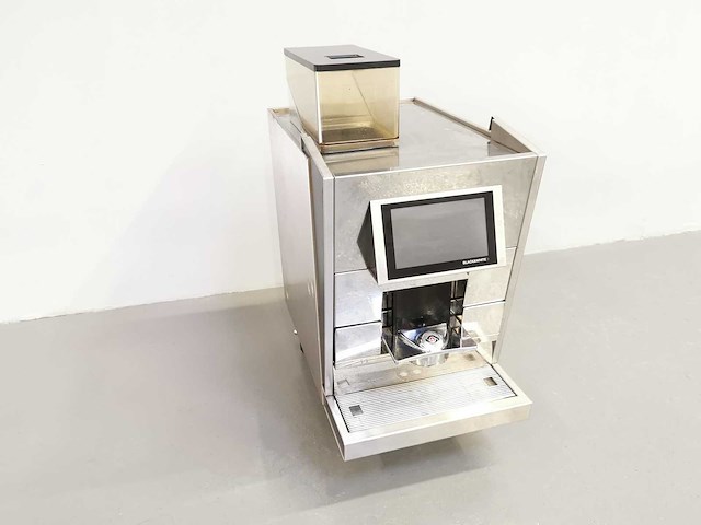 Thermoplan - zwart & wit - koffiemachine - afbeelding 1 van  4