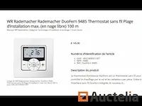 Thermostaat draadloos rademacher duofern 9485 - afbeelding 4 van  5