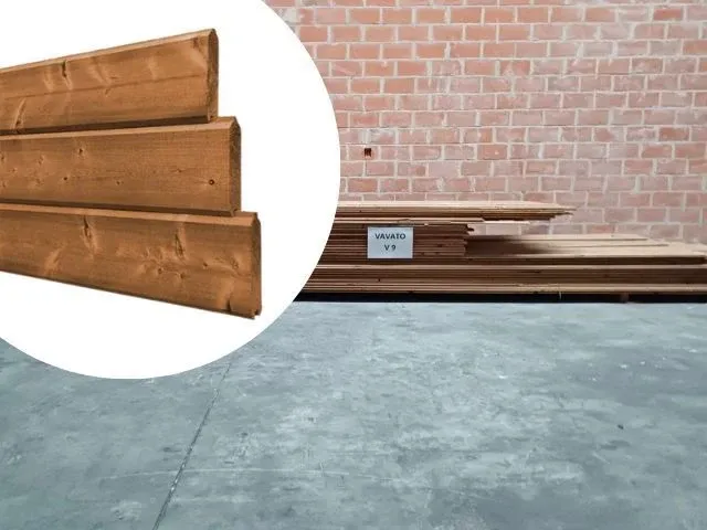 Thermowood planchetten 133 m2 - afbeelding 1 van  4