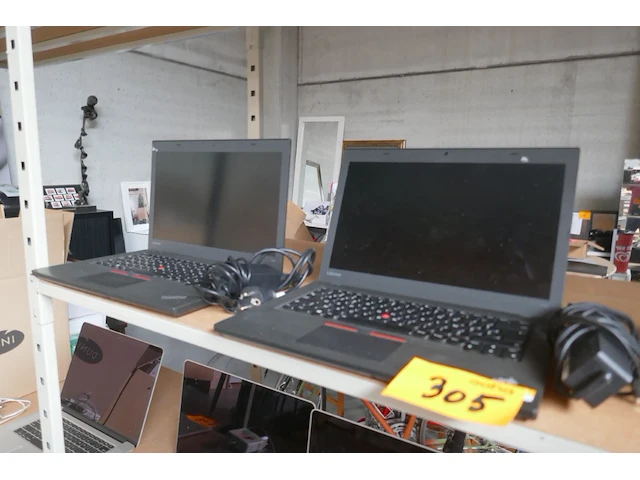 Thinkpads lenovo 2 stuks - afbeelding 1 van  6