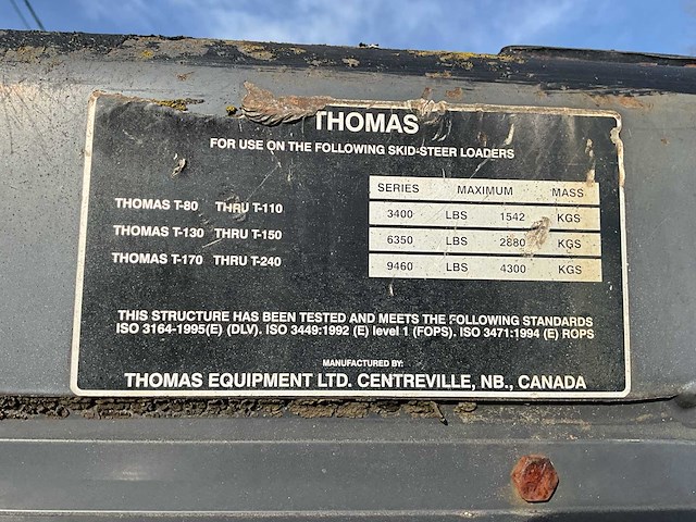 Thomas 245 turbo schranklader - afbeelding 17 van  24