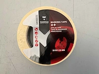 Thormas. afplaktape 25 mm x 50 meter (10x) - afbeelding 1 van  2