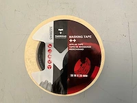 Thormas. afplaktape 25 mm x 50 meter (10x) - afbeelding 1 van  2