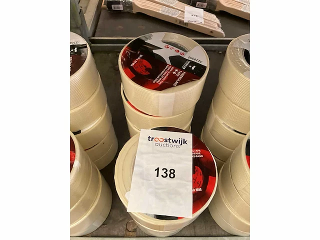 Thormas.fiberglass tape 50 mm x 50 m. - afbeelding 3 van  3