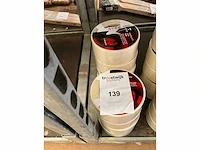 Thormas.fiberglass tape 50 mm x 50 m. - afbeelding 3 van  3