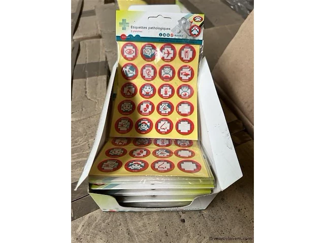 Thuis apotheek stickertjes - afbeelding 1 van  3