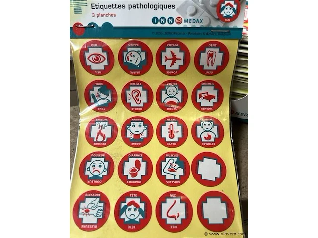 Thuis apotheek stickertjes - afbeelding 2 van  3