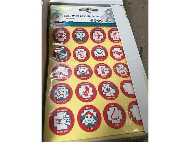 Thuis apotheek stickertjes - afbeelding 2 van  3