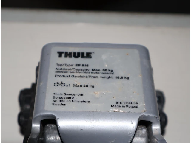 Thule fietsendrager - afbeelding 3 van  4