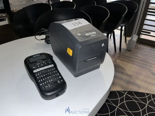 Ticketprinter zebra - afbeelding 1 van  3