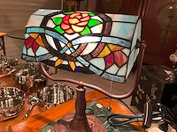 Tiffany bureaulamp - afbeelding 3 van  4