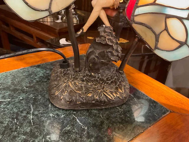 Tiffany lamp vlinders - afbeelding 5 van  5