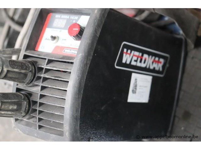 Tig lasapparaat weldkar wk mma 1630, vv toebehoren, werking niet gekend - afbeelding 2 van  4