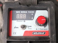 Tig lasapparaat weldkar wk mma 1630, vv toebehoren, werking niet gekend - afbeelding 3 van  4