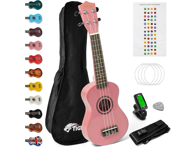 Tiger sopraan ukulele - afbeelding 1 van  4