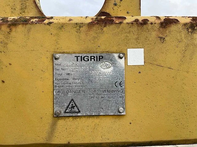 Tigrip tkg 5.0 pallethaak - afbeelding 3 van  11