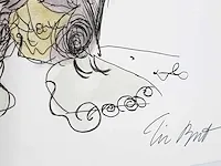 Tim burton (1958), toegeschreven aan, inkttekening - afbeelding 2 van  2