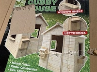 Timber cubby house - afbeelding 2 van  4