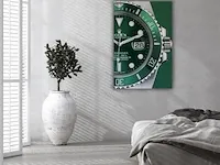 Time is expensive 40x60 cm - canvas wanddecoratie - afbeelding 1 van  2