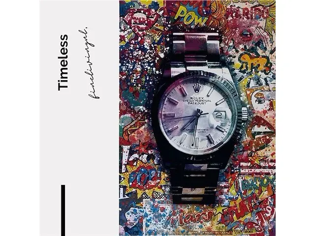 Timeless 40x60 cm - canvas wanddecoratie - afbeelding 1 van  2