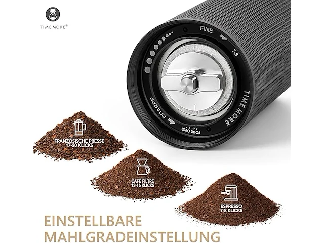 Timemore chestnut c3s max handmatige koffiemolen - afbeelding 4 van  5