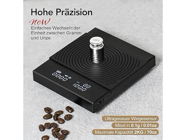 Timemore koffieweegschaal - afbeelding 4 van  4