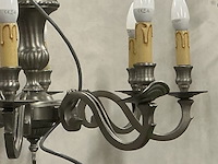 Tinkleurige kroonluchter met 8 armen - afbeelding 2 van  2