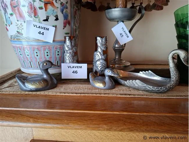 Tinnen eendjes - afbeelding 3 van  5