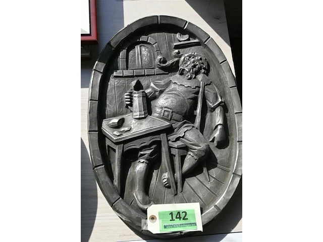 Tinnen sculptuur - afbeelding 1 van  1
