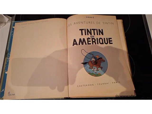 Tintin en amerique album - afbeelding 3 van  9