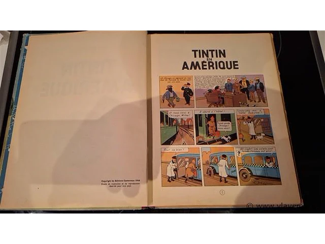 Tintin en amerique album - afbeelding 4 van  9
