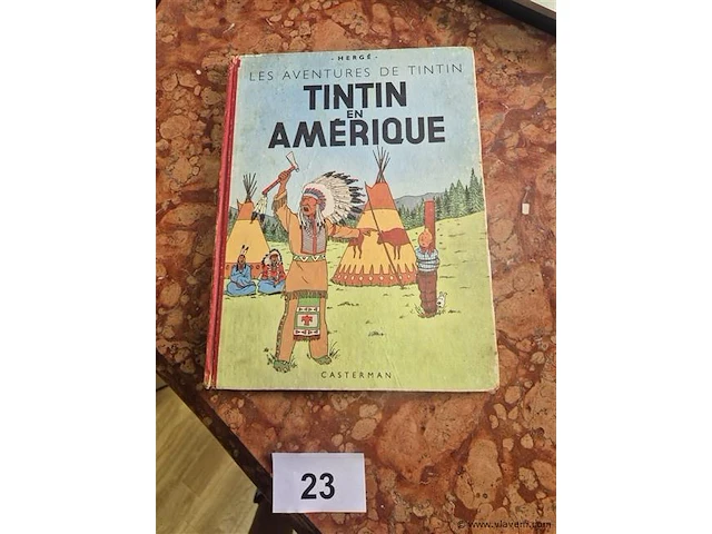 Tintin en amerique - afbeelding 1 van  3