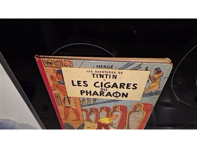 Tintin les cigares du pharaon album - afbeelding 6 van  10