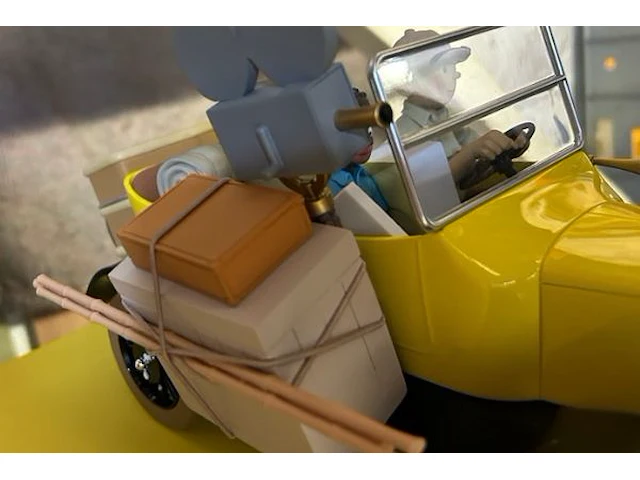 Tintin moulinart la ford model t jaune - afbeelding 7 van  10