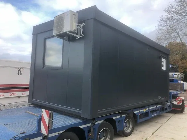 Tinyhouse/woon/kantoor unit 600x300x250 2800kg - afbeelding 1 van  1