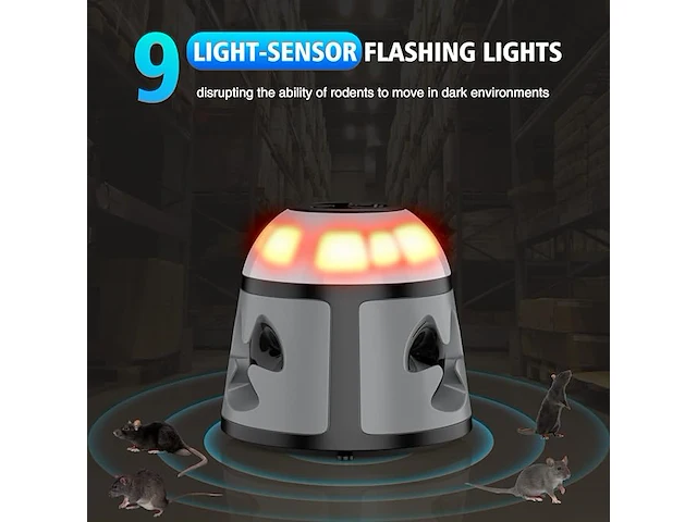 Tiptop home ultrasone dierenverjager - afbeelding 3 van  7